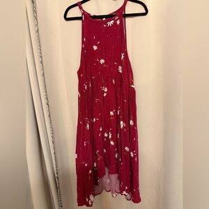 Torrid - Pink Floral Sleeveless Dress - 2XL